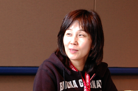 Sumi Shimamoto à la convention Sakura-Con en avril 2007