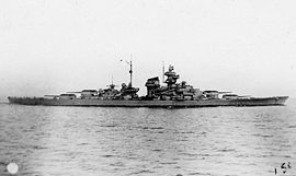 Le Tirpitz en 1941