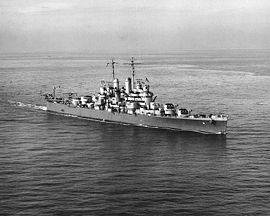 USS Cleveland en 1942