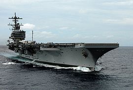 USS George H. W. Bush dans l'océan Atlantique (2009)