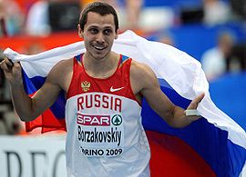 Yuriy Borzakovskiy Turin 2009.JPG