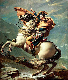 Image illustrative de l'article Bonaparte franchissant le Grand-Saint-Bernard