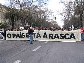 Image illustrative de l'article Crise socio-économique et politique du Portugal en 2011