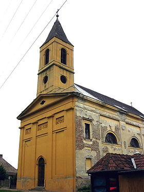 L'église catholique de Čelarevo