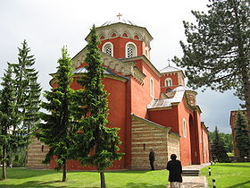Le monastère de Žiča