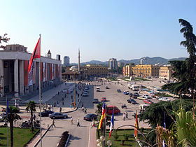 Image illustrative de l'article Place Skanderbeg (Tirana)