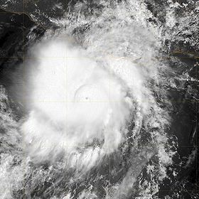 L'ouragan John, le 28 août 2006 à 19h39 UTC
