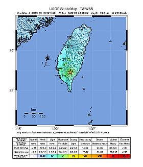 Image illustrative de l'article Séisme de 2010 de Kaohsiung