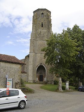 L'église paroissiale de Bernède.