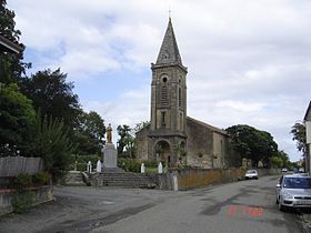 L'église paroissiale de Vieilla.