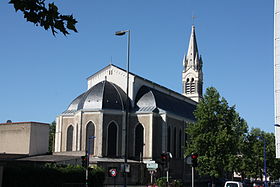 Chevet de l'église Saint-Paul de Montluçon