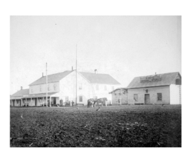 70 Mile House en 1884.