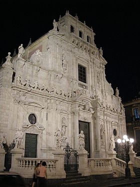 Image illustrative de l'article Basilique Collégiale Saint-Sébastien d'Acireale