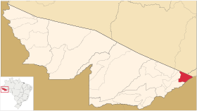 Localisation de Acrelândia sur une carte