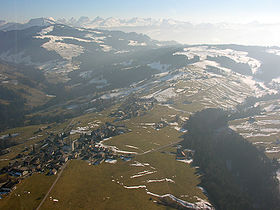 Vue aérienne de Hemberg
