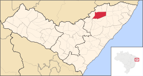 Localisation de União dos Palmares sur une carte