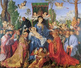 Image illustrative de l'article La Vierge de la fête du rosaire