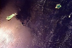 Image satellite du groupe d'Aldabran.
