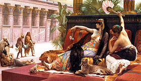 Image illustrative de l'article Cléopâtre essayant des poisons sur des condamnés à mort