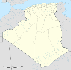 Géolocalisation sur la carte : Algérie