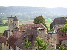 Le village d'Allas-les-Mines