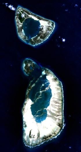 Image satellite du groupe Alphonse.