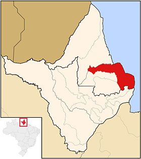 Localisation de Amapá sur une carte