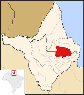Localisation de Tartarugalzinho sur une carte