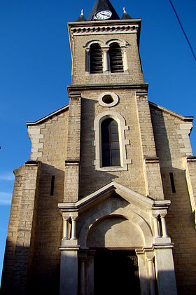 L'église d'Ambérieux-en-Dombes