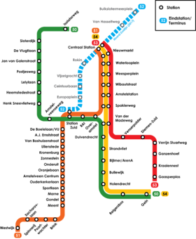 Image illustrative de l'article Métro d'Amsterdam