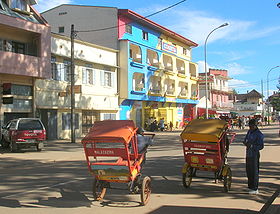 La Grande Avenue de Antsirabe