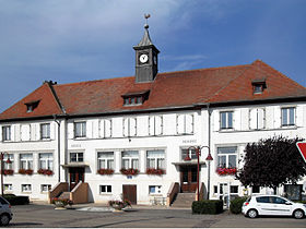 La mairie et l'école