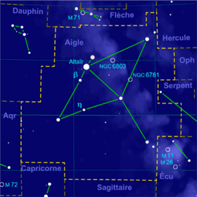Image illustrative de l'article Aigle (constellation)