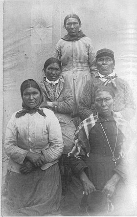 Autochtones de la Manouane vers 1900