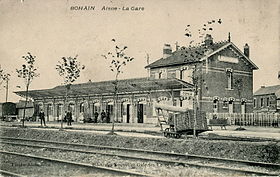 La gare au début du XXe siècle