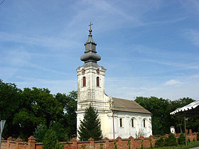 L'église orthodoxe serbe de Banatska Dubica