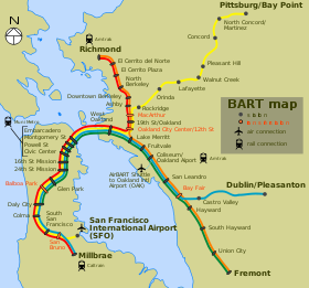 Image illustrative de l'article Bay Area Rapid Transit