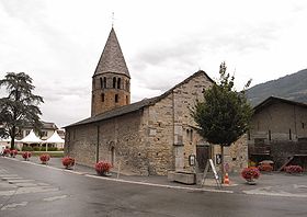 Vue d'ensemble de Saint-Pierre-de-Clages