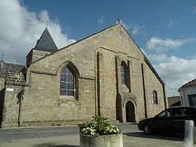L’église Saint-Philibert, inscrite monument historique.