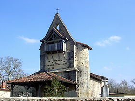 Vue générale de l'église Saint-Vincent-de-Xaintes