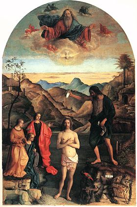 Image illustrative de l'article Le Baptême du Christ (Bellini)