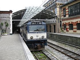 Train Leon-Bilbao en gare