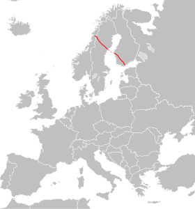 Itinéraire de la route européenne 12