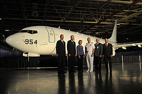 Boeing P-8A rollout 30 July 2009.jpg