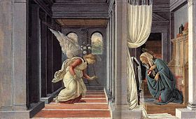 Image illustrative de l'article L'Annonciation (Botticelli, Met)