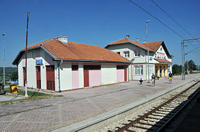 La gare de Branešci