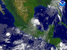 Tempête tropicale Bret, le 29 juin 2005 à 12:45Z