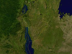 carte : Géographie du Burundi