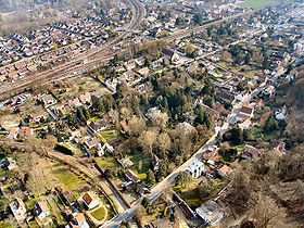 Vue aérienne de Butry-sur-Oise