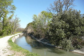 Canal de Carpentras près de Cambuisson
